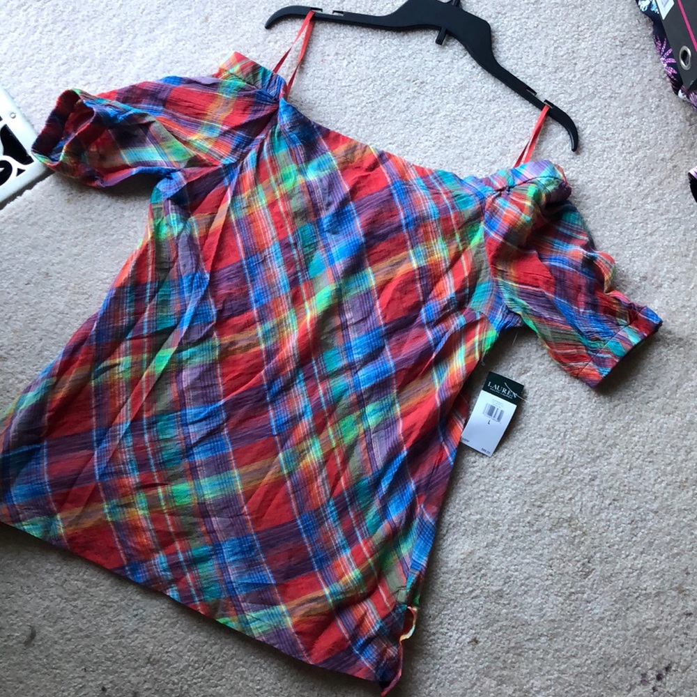 Ralph Lauren multi colored  shirt